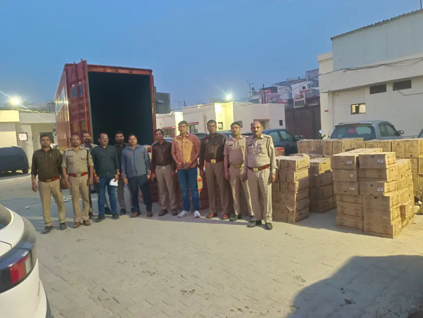 Noida News : पंजाब से तस्करी करके बिहार में बेचने के लिए ले जाई जा रही 60 लाख रुपए कीमत की अंग्रेजी शराब बरामद