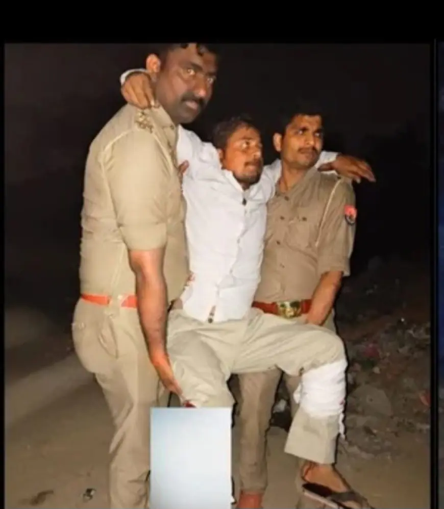 Ghaziabad News : चार साल की बच्ची के साथ बलात्कार कर हत्या करने वाला आरोपी पुलिस मुठभेड़ में गिरफ्तार, दोनों पैर में लगी गोली