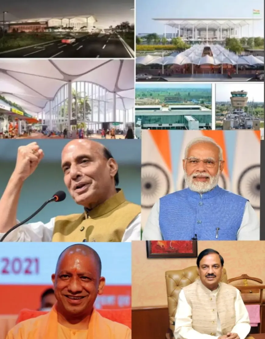 Noida News : यूपी के तत्कालीन मुख्यमंत्री राजनाथ सिंह ने बोया था जेवर एयरपोर्ट का बीज