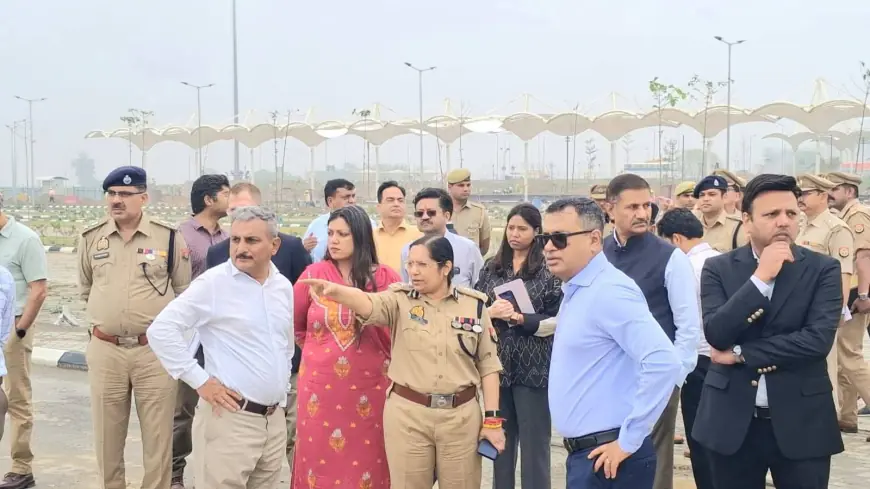 Noida News : उद्घाटन से पहले एयरपोर्ट की सुरक्षा बढी, बनाई जाएगीं पांच पुलिस चौंकिया