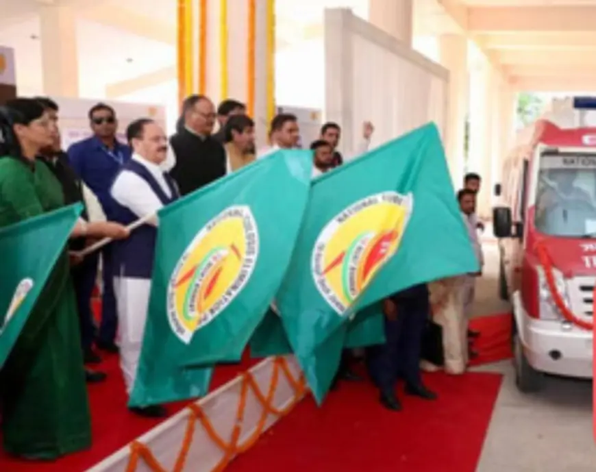 Greater Noida News : केंद्रीय स्वास्थ्य मंत्री ने की 100 दिवसीय गहन टीबी उन्मूलन अभियान की शुरुआत, एआई से जांच पर जोर