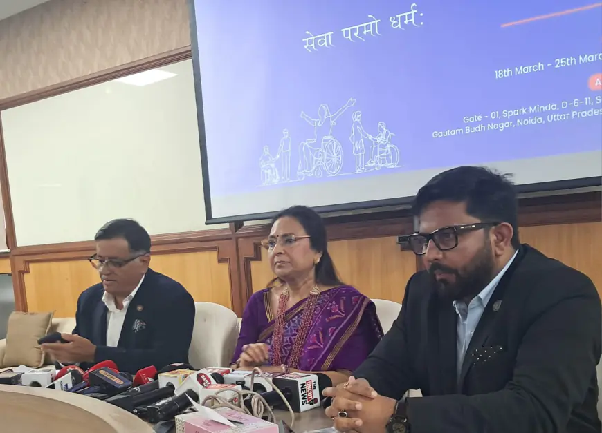 Noida News : 6 हजार से अधिक दिव्यांग जनों के जीवन में खुशियों की लहर,  स्पार्क मिंडा ग्रुप ने लगाया आठ दिवसीय मेगा कैंप
