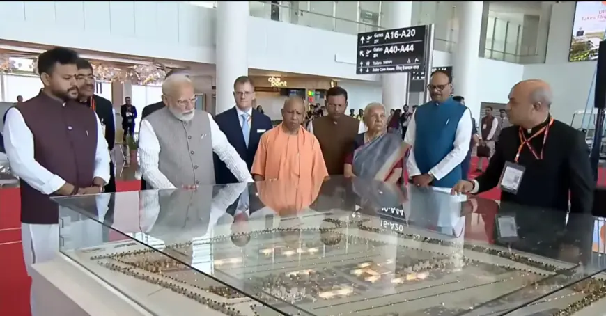 Noida News : यूपी की अर्थव्यवस्था का गेमचेंजर होगा जेवर एयरपोर्ट, कृषि से उद्योग तक दिखेगा व्यापक असर