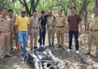 Greater Noida News : पुलिस मुठभेड़ में चार बदमाश गिरफ्तार ,2 के पैर में लगी गोली