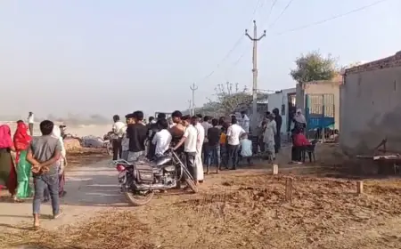 Greater Noida News : खेत में काम कर रही युवती प्यास से व्याकुल होकर पानी की ऊंची टंकी पर चढ़ी, गिरने से मौत