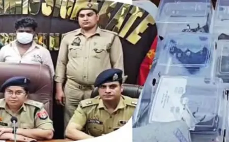 Noida News : हथियार तस्करी करने वाले दो गिरफ्तार