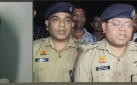 Ghaziabad News : चार वर्ष की मासूम भांजी के साथ बलात्कार कर हत्या करने वाला 50 हजार का इनामी  पुलिस मुठभेड़ में ढेर