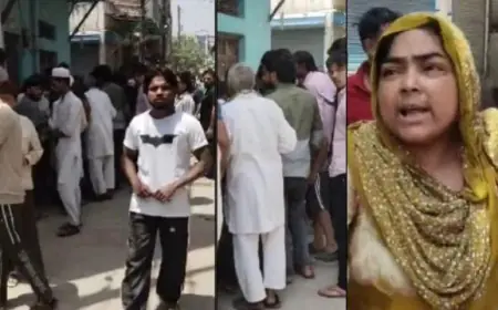 Ghaziabad News : गोकशी की शिकायत पर जांच करने पहुंची फूड इंस्पेक्टर की टीम पर हमला