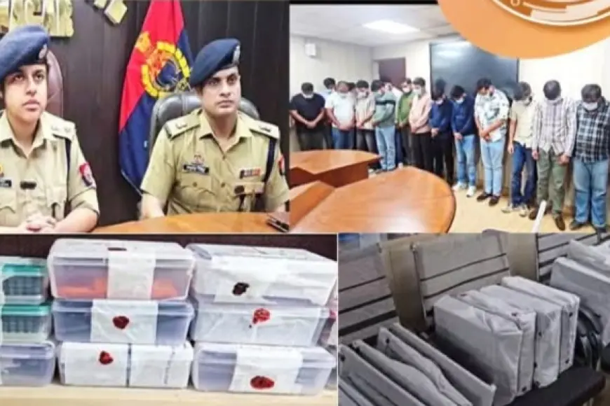 Noida News : अमेरिकन और विदेशी नागरिकों से ठगी करने वाले 16 साइबर अपराधी गिरफ्तार