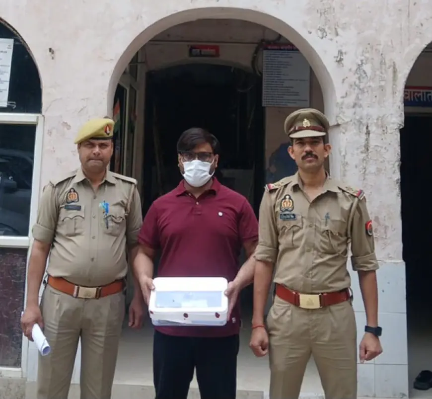 Greater Noida News : विदेश भेजने के नाम पर ठगी करने वाला एक गिरफ्तार