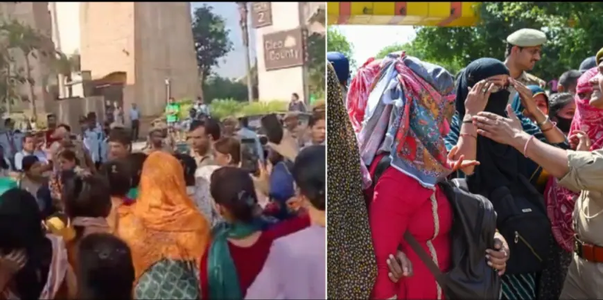 Noida News : मजदूरों के बाद सड़क पर उतरी घरेलू सहायिकाएं