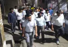 Noida News : बिजली विभाग के अधिकारियों ने देर रात तक किया फ्लैग मार्च