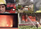 Noida News : ऑटो पार्ट्स बनाने वाली स्पार्क मिंडा कंपनी में लगी भयंकर आग