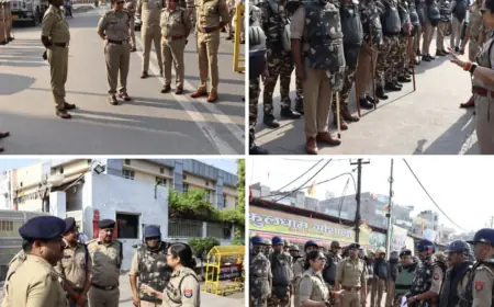 Noida News : मजदूर दिवस पर जिले में 50 ड्रोन से संवेदनशील जगहों पर रखी गई नजर,भारी पुलिस बल था तैनात