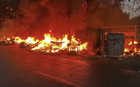 Ghaziabad News : झुग्गियों में लगी भयंकर आग, पांच जलकर हुई खाक