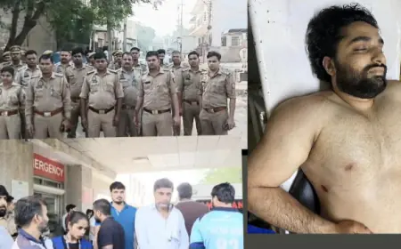 Greater Noida News : नाली के विवाद में 25 वर्षीय युवक की गोली मारकर हत्या