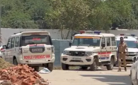 Greater Noida News : निर्माणाधीन हॉस्टल में काम करने आए दो लोगों की निर्मम हत्या,साथी फरार
