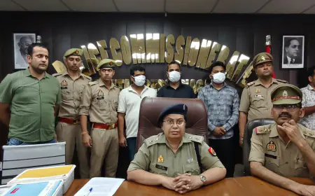 Noida News : टूर पैकेज के नाम पर ठगी करने वाले तीन गिरफ्तार