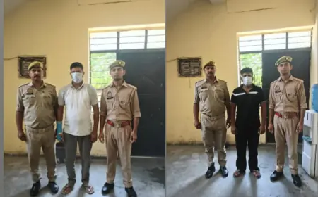 Greater Noida News : दहेज उत्पीड़न से तंग महिला छत से कूदी, मौत,पति और ससुर गिरफ्तार