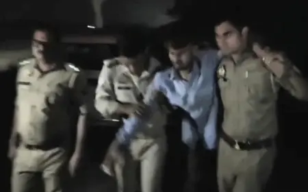 Dadri News : कार में लिफ्ट देकर पुलिसकर्मी को बंधक बनाकर मारपीट कर लूटने वाला बदमाश मुठभेड़ के दौरान गिरफ्तार ,पैर में लगी गोली
