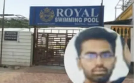 Ghaziabad News : स्विमिंग पूल में नहाने गए युवक की  डूबकर मौत