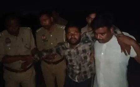Greater Noida News : पुलिस मुठभेड़ के दौरान शातिर बदमाश गिरफ्तार, पैर में लगी गोली