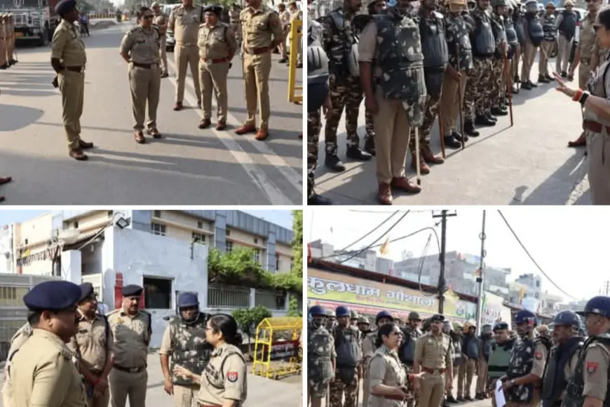 Noida News : मजदूर दिवस पर जिले में 50 ड्रोन से संवेदनशील जगहों पर रखी गई नजर,भारी पुलिस बल था तैनात