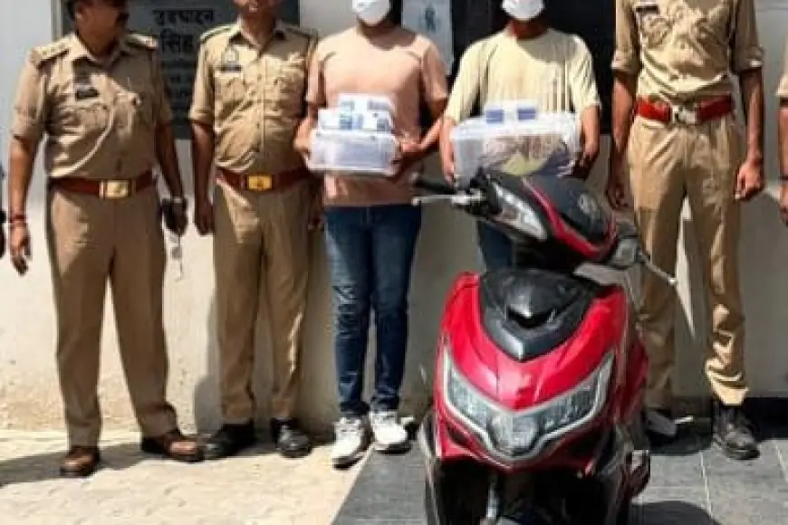 Noida News : कारों का शीशा तोड़ कर लैपटॉप और मोबाइल फोन चोरी करने वाले गैंग के दो बदमाश गिरफ्तार
