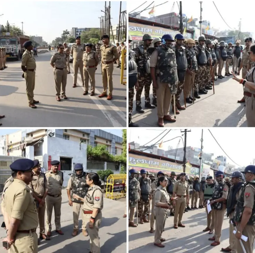 Noida News : मजदूर दिवस पर जिले में 50 ड्रोन से संवेदनशील जगहों पर रखी गई नजर,भारी पुलिस बल था तैनात