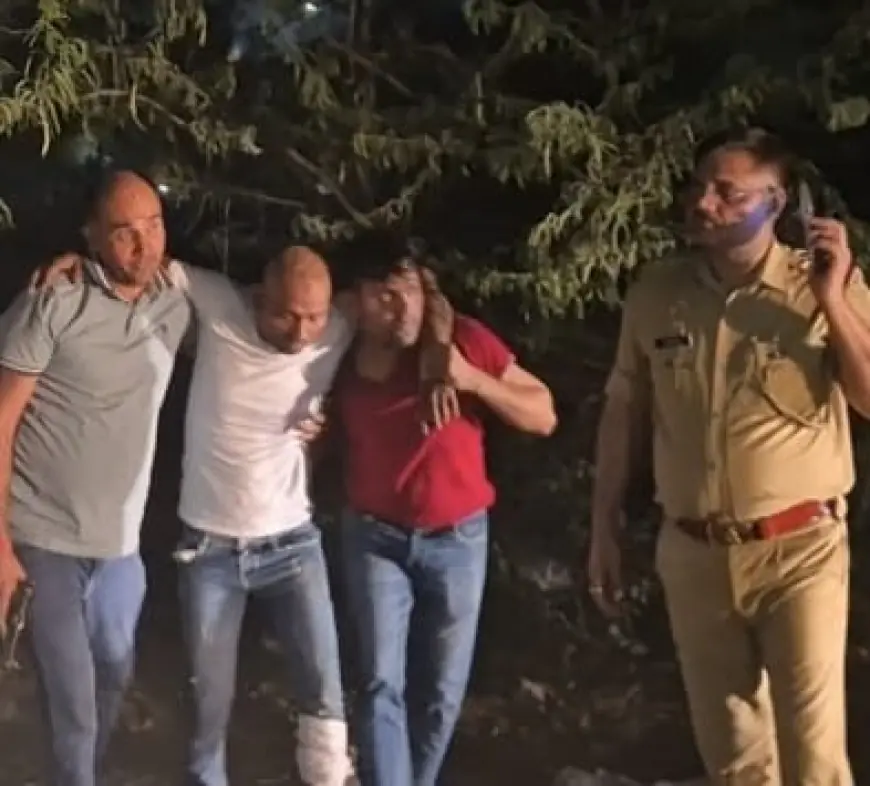Greater Noida News : पुलिस मुठभेड़ में साथी लुटेरा गिरफ्तार पर में लगी गोली