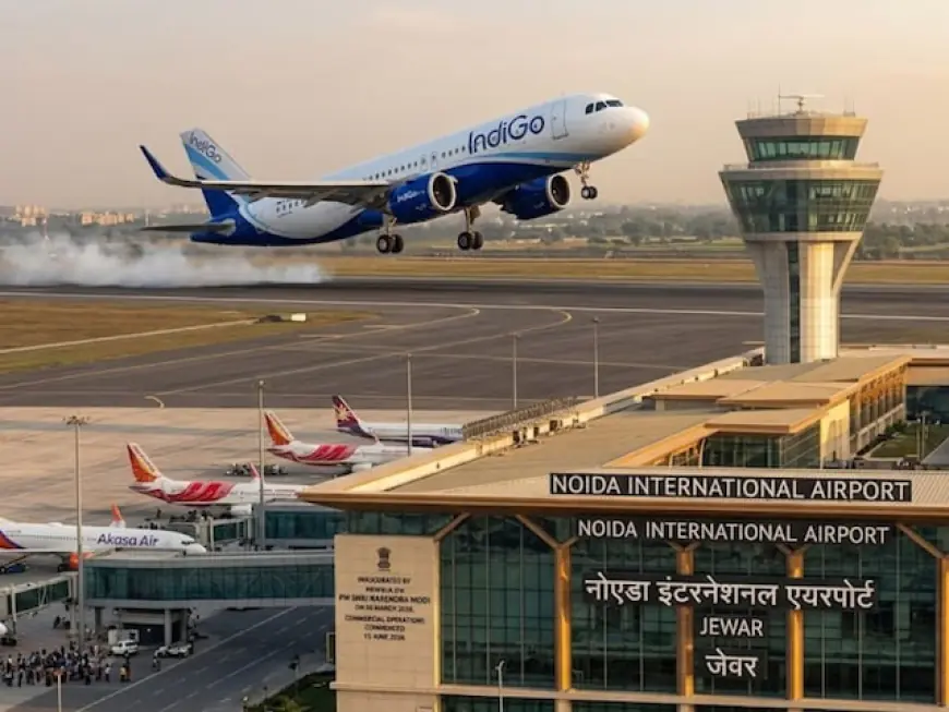 Noida News : नोएडा एयरपोर्ट से एयर टिकट की बुकिंग शुरू ,15 जून को होगी पहली उड़ान