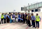 Noida News : यूपी के मुख्यमंत्री का ड्रीम प्रोजेक्ट हुआ सरकार: नोएडा इंटरनेशनल एयरपोर्ट से पहली कमर्शियल फ्लाइट ने भरी उड़ान