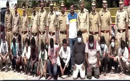 Noida News : होटल में चल रहा था जुआ का अड्डा, 20 गिरफ्तार