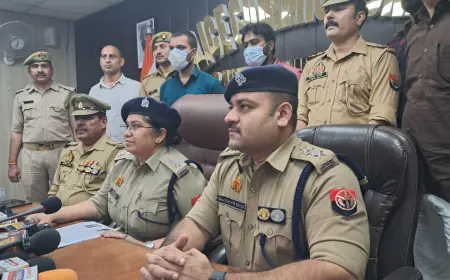 Noida News : साड़ियों के गठ्ठर में छुपाकर कुरियर से गांजा मंगाकर एनसीआर मे बेचने वाले दो गिरफ्तार , 37 किलो 700 ग्राम गांजा बरामद