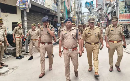 Ghaziabad News : जुम्मे की नमाज को लेकर खोड़ा कॉलोनी छावनी में तब्दील, एक हजार जवान तैनात