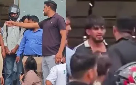 Noida News : प्रेमी के साथ शोरूम में शॉपिंग कर रही थी पत्नी, अचानक पहुंच गया पति, जमकर हुई मारपीट