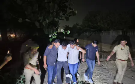 Greater Noida News : पुलिस मुठभेड़ में लुटेरा घायल