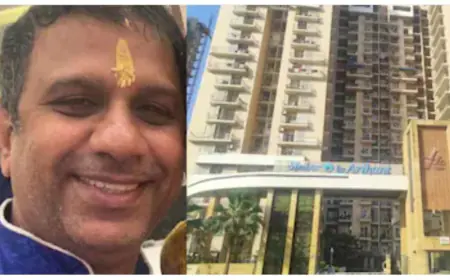 Greater Noida News : प्लास्टर गिरने से हुई  मौत के मामले में पुलिस ने मेंटेनेंस प्रबंधक  को किया गिरफ्तार