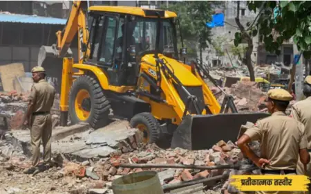 Noida News : भू माफियाओं के खिलाफ नोएडा पुलिस का कड़ा एक्शन, एक वर्ष मे 5,903 करोड़ की जमीन कराई मुक्त