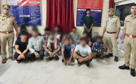 Noida News : सार्वजनिक स्थान पर मदिरापान करने वाले 414 गिरफ्तार