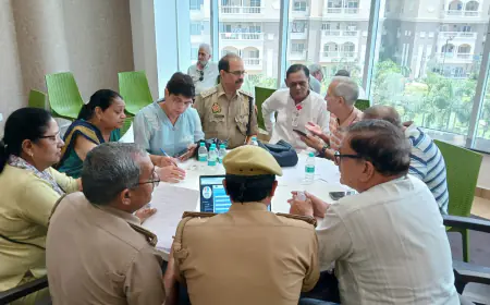 Greater Noida News : बुजुर्गों की लाठी बनेगी नोएडा पुलिस, ऑपरेशन सवेरा के तहत जागरूकता एवं पंजीकरण कार्यक्रम शुरू