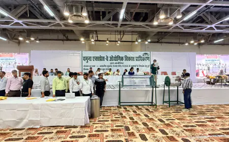 Jewar News :  यमुना विकास प्राधिकरण ने किया 973 भूखंडों का आवंटन, एक लाख 10 हजार लोगों ने किया था आवेदन
