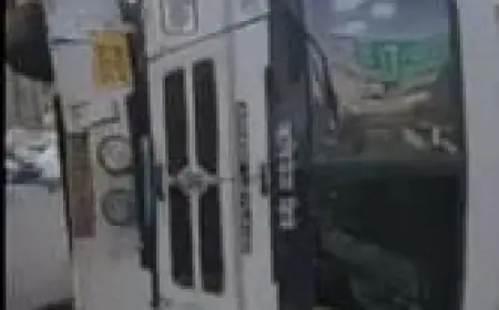 Ghaziabad News : विभिन्न सड़क हादसों में दो की मौत, 22 घायल