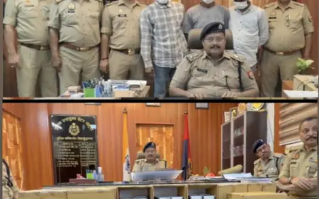 Greater Noida News :  तीन चोर गिरफ्तार, 50 लाख रुपए कीमत के मोबाइल फोन बरामद