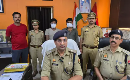 Greater Noida News :  कंटेनर और ट्रकों से स्मार्टफोन चोरी करके विदेशों में बेचने वाले गैंग के दो बदमाश गिरफ्तार,डेढ़ करोड़ रुपए कीमत के मोबाइल फोन बरामद