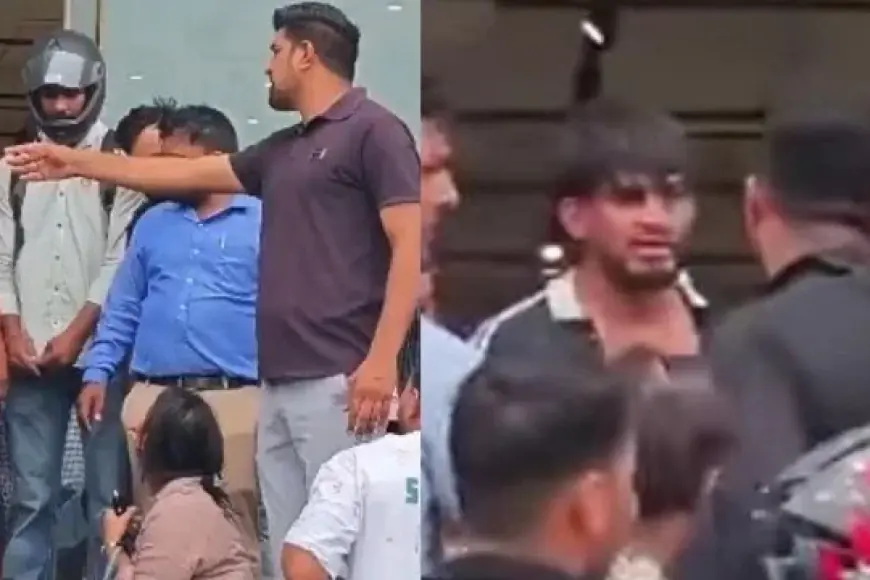 Noida News : प्रेमी के साथ शोरूम में शॉपिंग कर रही थी पत्नी, अचानक पहुंच गया पति, जमकर हुई मारपीट
