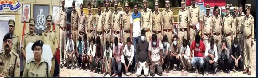 Noida News : होटल में चल रहा था जुआ का अड्डा, 20 गिरफ्तार