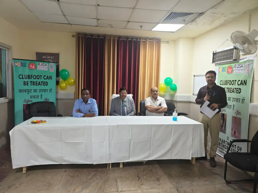 Greater Noida News : जिम्स में क्लबफुट क्लीनिक का उद्घाटन