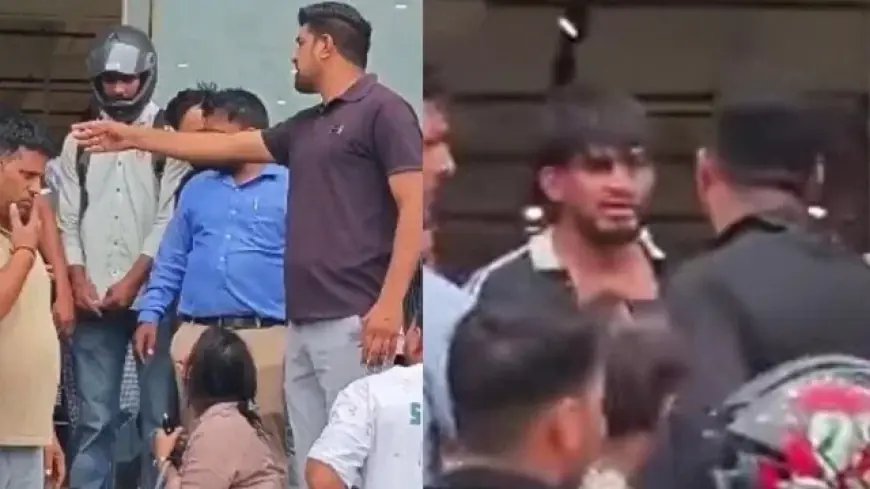 Noida News : प्रेमी के साथ शोरूम में शॉपिंग कर रही थी पत्नी, अचानक पहुंच गया पति, जमकर हुई मारपीट
