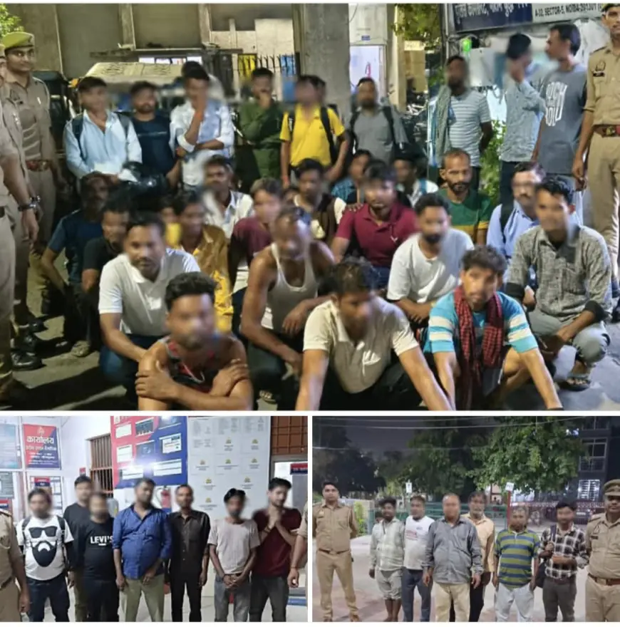 Noida News : सार्वजनिक स्थान पर मदिरापान करने वाले 501 गिरफ्तार